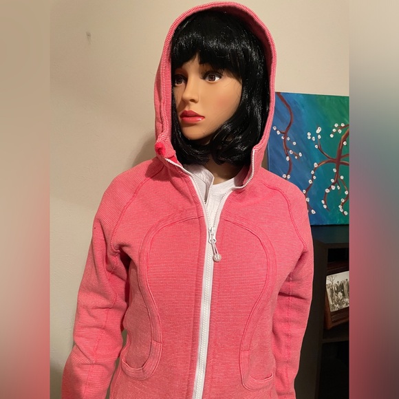 Vintage LULULEMON Athletics Hooded jacket Size M Excellent Condition (324) - Picture 2 of 7